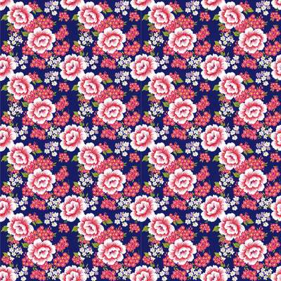 客家花柄(ハッカ)・小柄