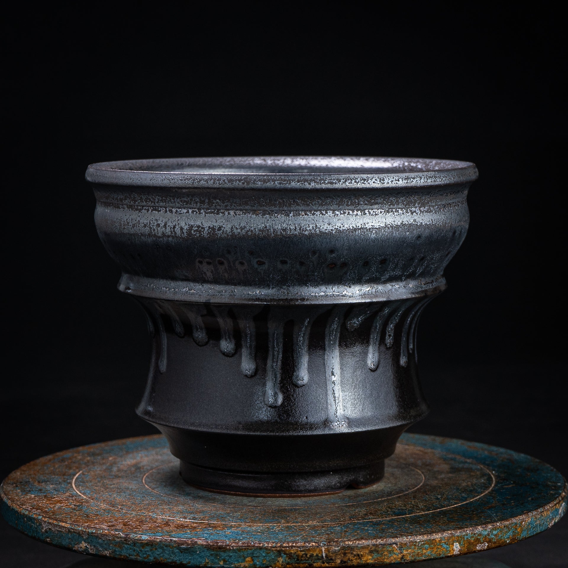 植木鉢　xiao.pottery / 蕭窯生活工作室　鉢 陶芸作家鉢　陶器鉢 蕭窯生活工作室 Xiao.Pottery 手作鉢 X-4 — Greentex