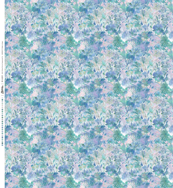 藍碎花