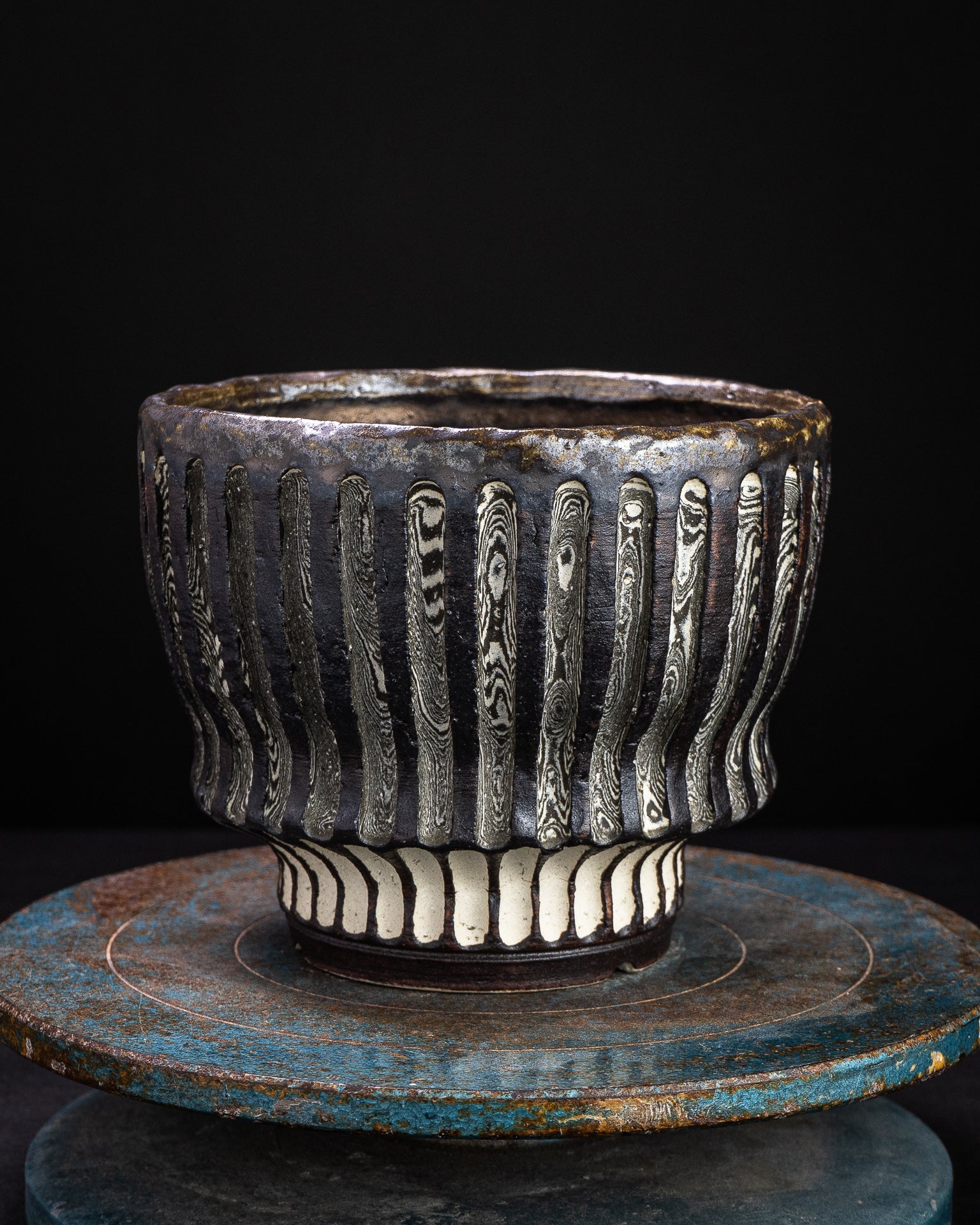 植木鉢　xiao.pottery / 蕭窯生活工作室　鉢 陶芸作家鉢　陶器鉢 蕭窯生活工作室 Xiao.Pottery 手作鉢 FS-1 — Greentex