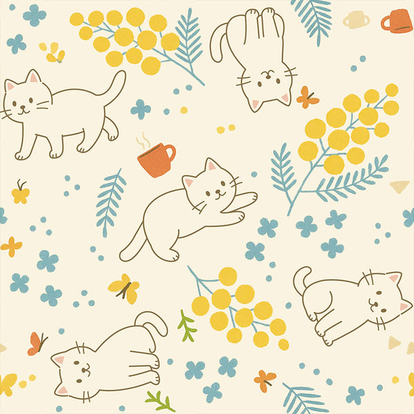 午後の猫の庭