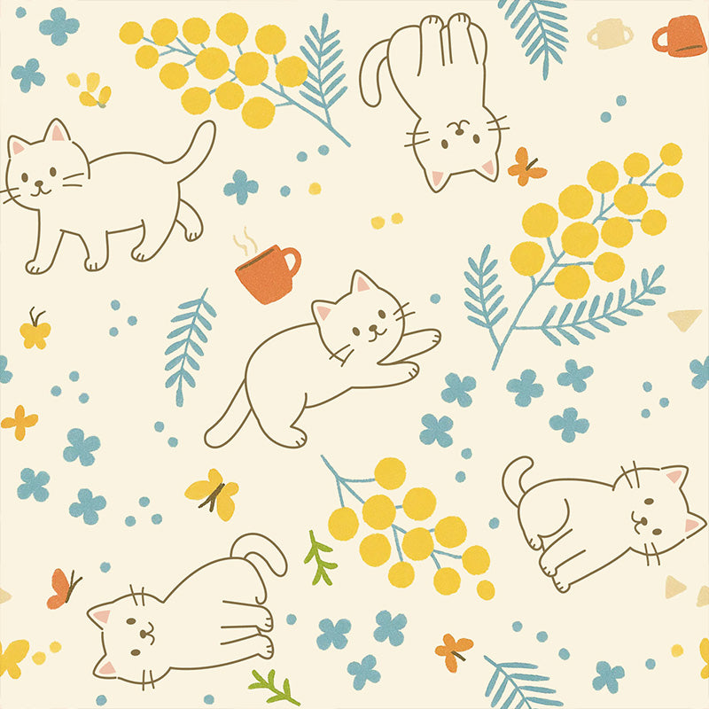 午後の猫の庭