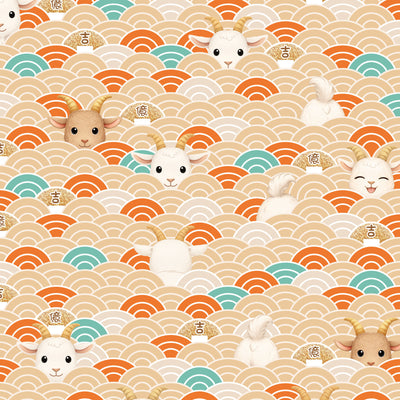 Year of the Sheep x Seigaiha