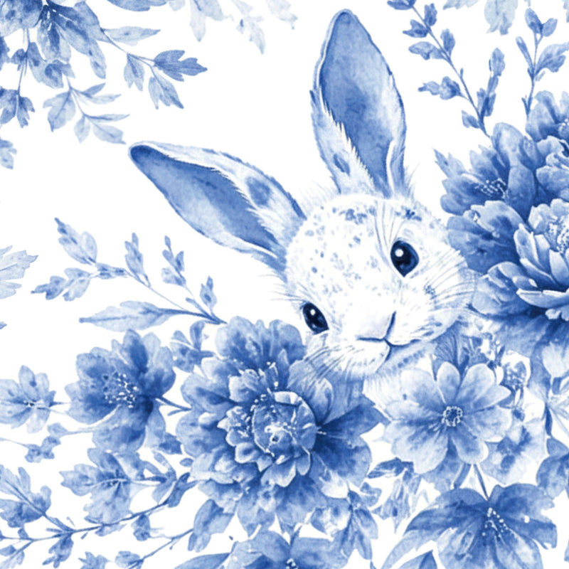 青花磁うさぎ