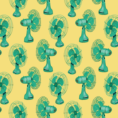 Retro electric fan