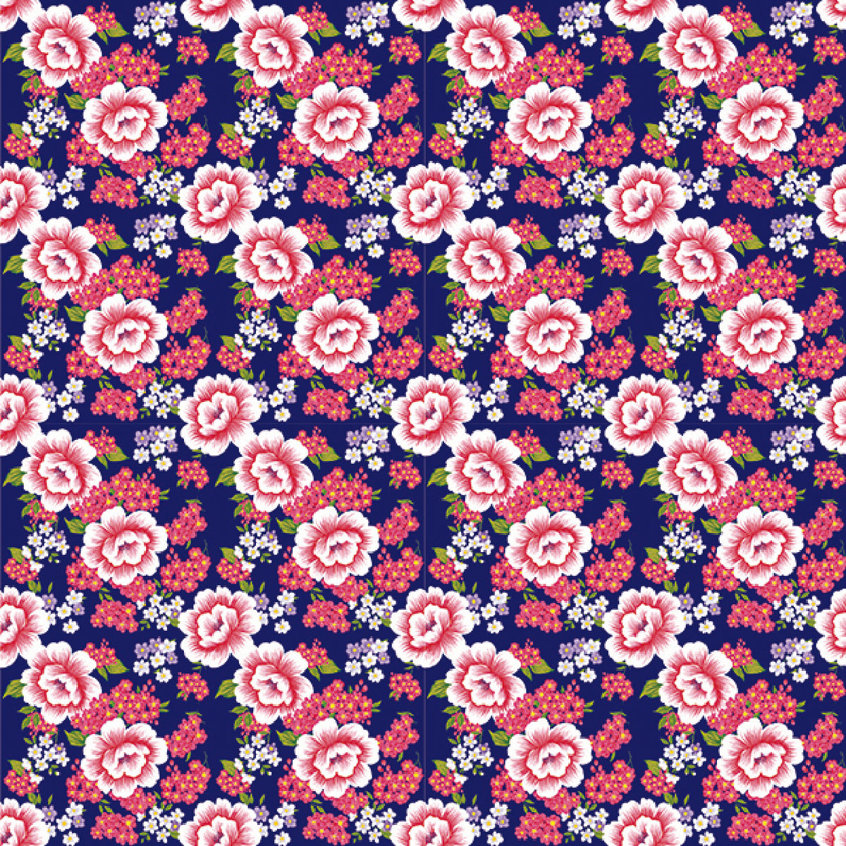 客家花柄（ハッカ）・小柄