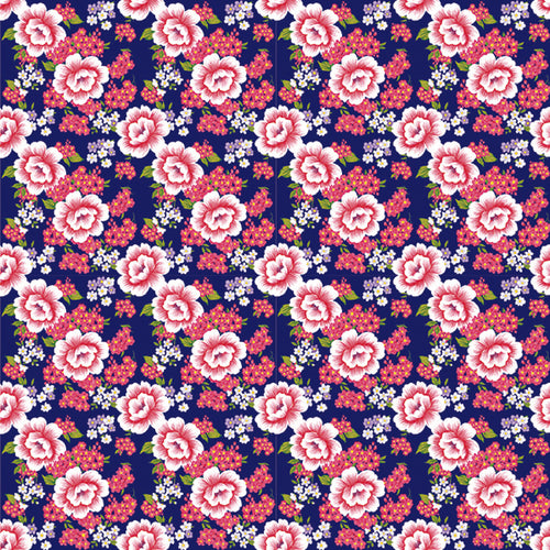 客家花柄（ハッカ）・小柄