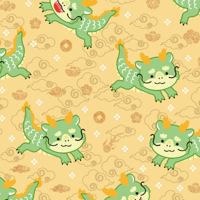 Cute Chinese dragon