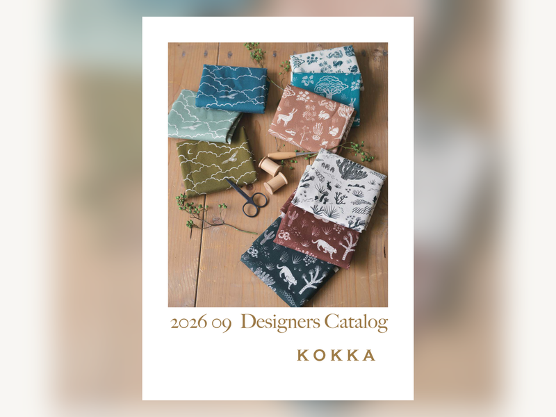 KOKKA 2026.09 Designers Catalog — tap a photo to open its product page